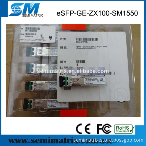Huawei SFP optical module GE ZX 1550nm 100km SMF eSFP-GE-ZX100-SM1550